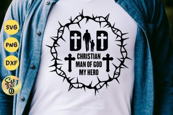 Dad Christian Man of God My Hero: A Thoughtful Display Typeface for Faith-Centered Design